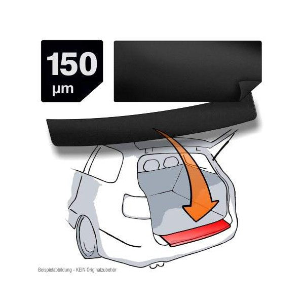 Bumper beschermfolie Daihatsu zwart