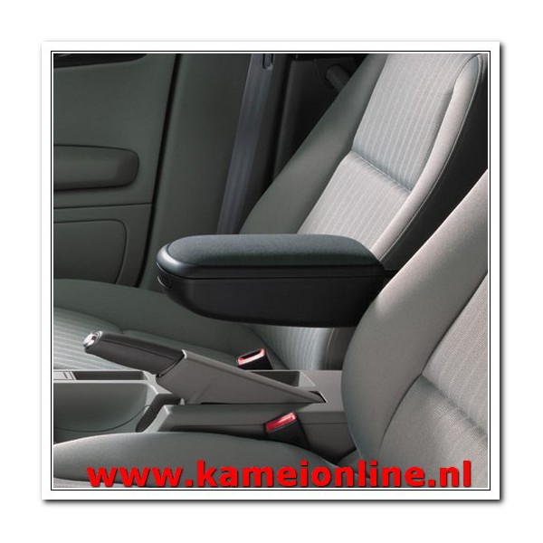 Armsteun Kamei Dacia Logan stof Premium zwart 2005-2013
