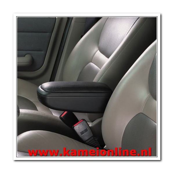 Armsteun Kamei Skoda Citigo Leer premium zwart 2012-heden Armsteun Kamei Skoda Citigo Leer premium zwart 2012-heden