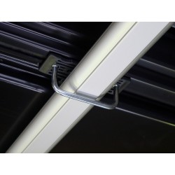 Kamei Husky 420 dakkoffer - matzwart