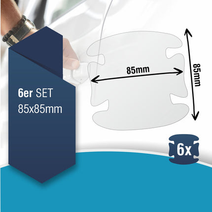 Handgreep beschermfolie - transparant