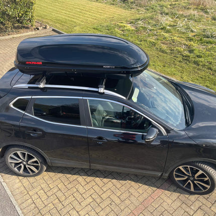 Kamei Husky 510 dakkoffer - hoogglans zwart (levertijd op aanvraag)