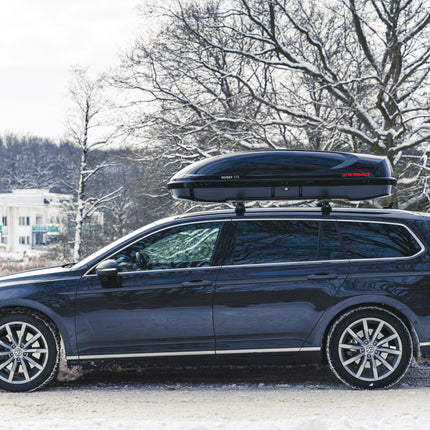 Kamei Husky 510 dakkoffer - hoogglans zwart (levertijd op aanvraag)