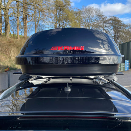 Kamei Husky 620 dakkoffer - hoogglans zwart (levertijd op aanvraag)