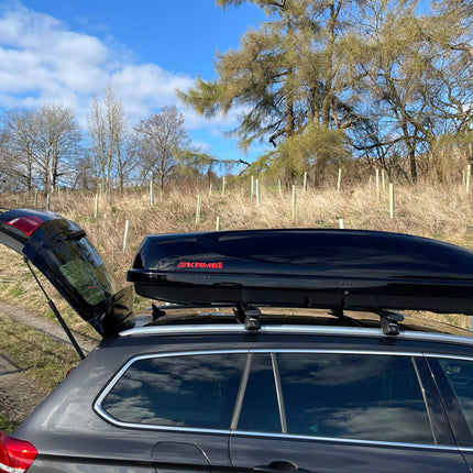 Kamei Husky 620 dakkoffer - hoogglans zwart (levertijd op aanvraag)