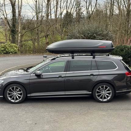 Kamei Husky 620 dakkoffer - matzwart (levertijd op aanvraag)