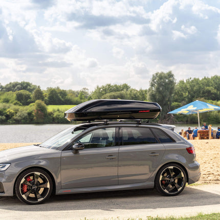 Kamei Fosco 420 dakkoffer - hoogglans zwart (levertijd op aanvraag)