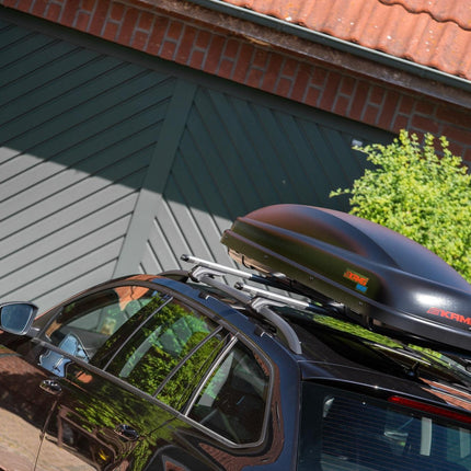 Kamei Husky 300 dakkoffer - matzwart - opening rechts (levertijd op aanvraag)