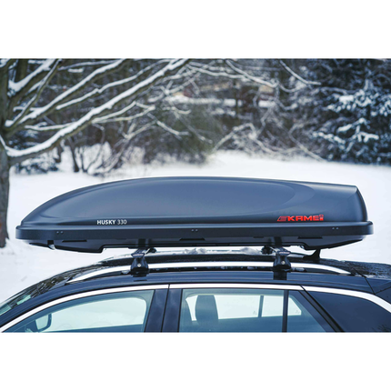 Kamei Husky 330 dakkoffer - matzwart