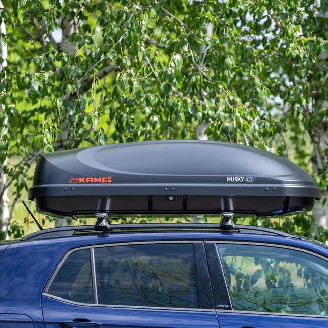 Kamei Husky 420 dakkoffer - matzwart