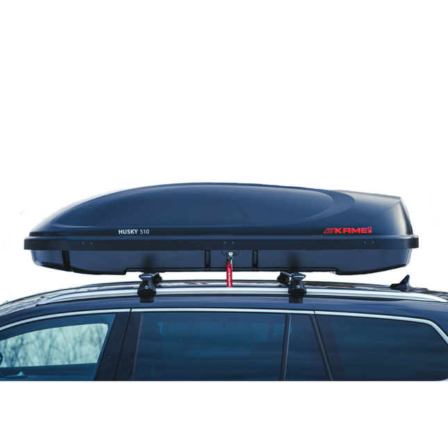 Kamei Husky 510 dakkoffer - matzwart