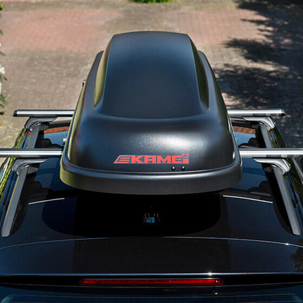 Kamei Husky 300 dakkoffer - matzwart - opening rechts (levertijd op aanvraag)