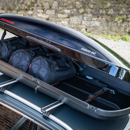 Kamei Fosco 540 dakkoffer - hoogglans zwart (levertijd op aanvraag)