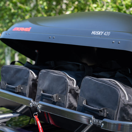 Kamei Husky 420 dakkoffer - matzwart