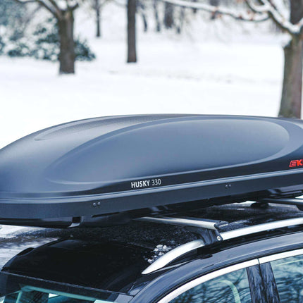 Kamei Husky 330 dakkoffer - matzwart