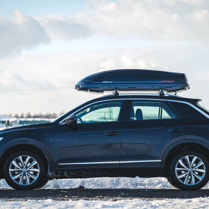 Kamei Husky 330 dakkoffer - hoogglans zwart (levertijd op aanvraag)