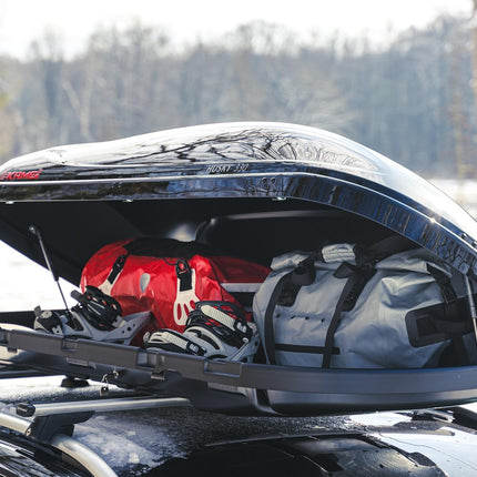 Kamei Husky 330 dakkoffer - hoogglans zwart (levertijd op aanvraag)