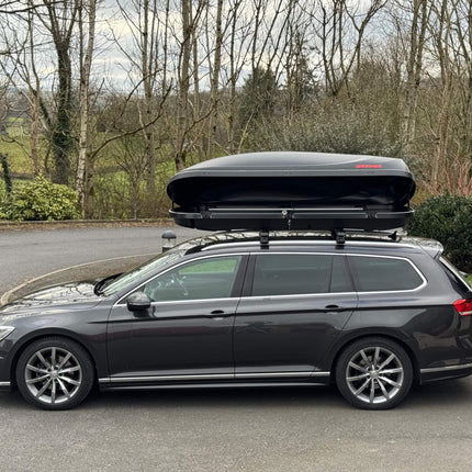 Kamei Husky 620 dakkoffer - matzwart (levertijd op aanvraag)